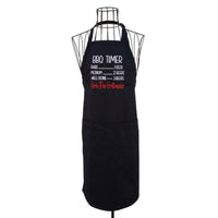 Funny Personalized BBQ apron - Life Has Just Begun