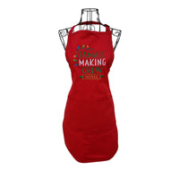 Personalized Full Length Tamale Making Crew Christmas Apron. - Life Has Just Begun