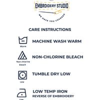 Apron Care Instructions - Life Has Just Begun