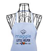 Personalized Child Little Helper apron - Life Has Just Begun