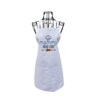 Custom Mommy and Me embroidered aprons - Life Has Just Begun