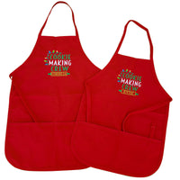 Personalized Child and Youth sized Cookie Making Crew embroidered aprons. - Life Has Just Begun
