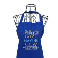 Personalized Hanukkah Latke Making Crew Hanukkah Apron