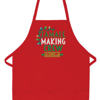 Personalized Child Tamale Making Crew Embroidered Christmas Apron. - Life Has Just Begun