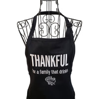 Funny Embroidered Thanksgiving Apron - Life Has Just Begun