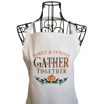 Gather Together Fall Apron - Life Has Just Begun