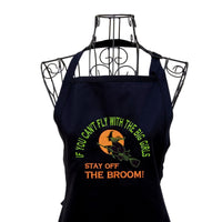 Funny Halloween embroidered apron - Life Has Just Begun