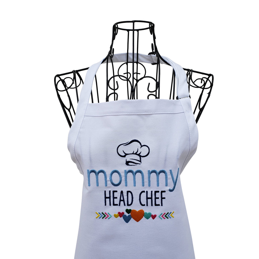 Personalized Mommy and Me Embroidered Aprons